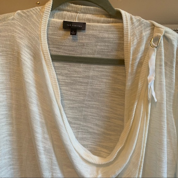 Never Worn 3/4 Sleeve Off White Wrap Style Cardigan from The Limited - Picture 2 of 3